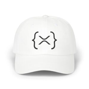 Classic Dad Cap XRP Ledger Logo - Dark on Light