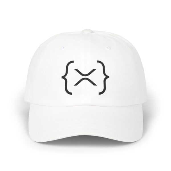 Classic Dad Cap XRP Ledger Logo - Dark on Light