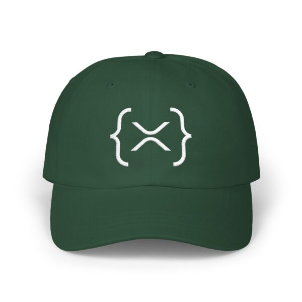 Classic Dad Cap XRP Ledger Logo - Light on Dark